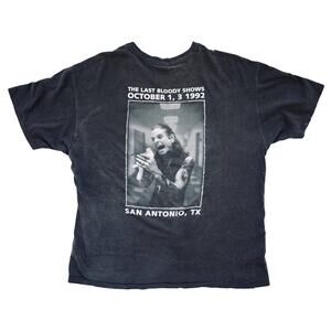 Vintage 1992 Ozzy Osbourne The Last Bloody Shows T-Shirt